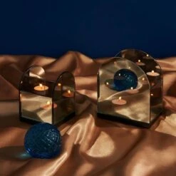 &Klevering - Reflection Arch Waxinelichthouder - 10 X 14 Cm - Duo Theelichthouder Met Reflectieglas -klevering Winkel 1200x1200 14