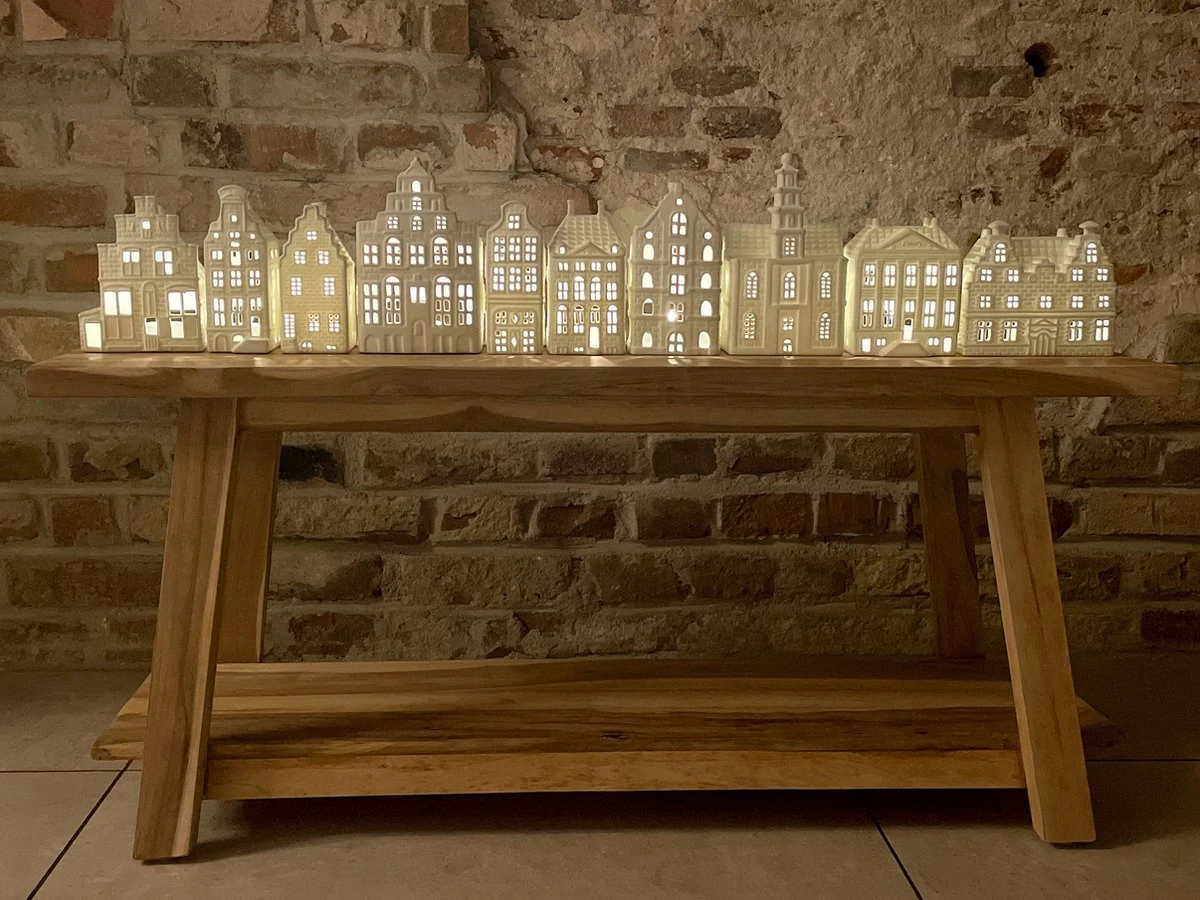 Waxinelichthouder - Vermeer - 14 Cm - Het Straatje Van Vermeer - Johannes Vermeerstraat - Hollandse Cadeautjes - Moederdag Cadeau Voor Mama - Moederdag Cadeau 6 Waxinelichthouder - Vermeer - 14 Cm - Het Straatje Van Vermeer - Johannes Vermeerstraat - Hollandse Cadeautjes - Moederdag Cadeau Voor Mama - Moederdag Cadeau - Afbeelding 6