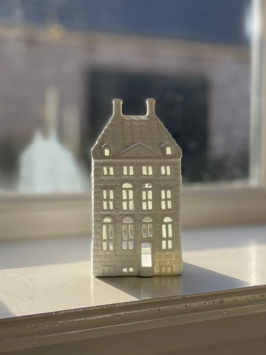 Waxinelichthouder - Set Van 4 - Rembrandthuis - Grachtenpand - Nieuwe Woning - Hollandse Cadeautjes 3 Waxinelichthouder - Set Van 4 - Rembrandthuis - Grachtenpand - Nieuwe Woning - Hollandse Cadeautjes - Afbeelding 3