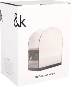 &Klevering - Reflection Arch Waxinelichthouder - 10 X 14 Cm - Duo Theelichthouder Met Reflectieglas -klevering Winkel 996x1200