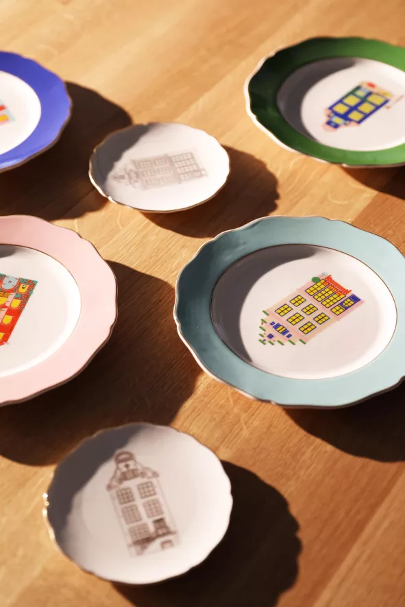 & Klevering &klevering Canal House Dinerbord Ø21 Set Van 4 2 & Klevering &klevering Canal House Dinerbord Ø21 Set Van 4 - Afbeelding 2