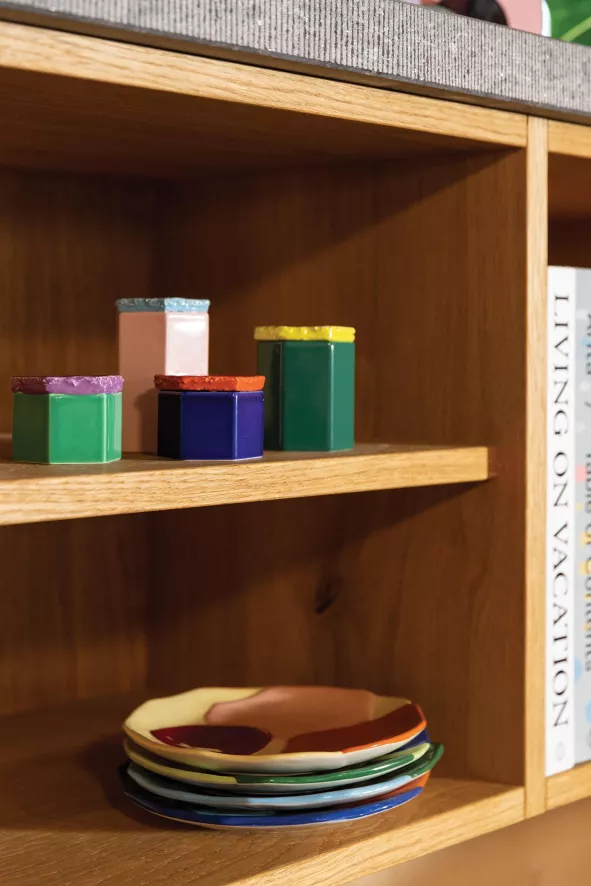 & Klevering &klevering Chunky Ontbijtbord Ø17 Set Van 4 4 & Klevering &klevering Chunky Ontbijtbord Ø17 Set Van 4 - Afbeelding 4