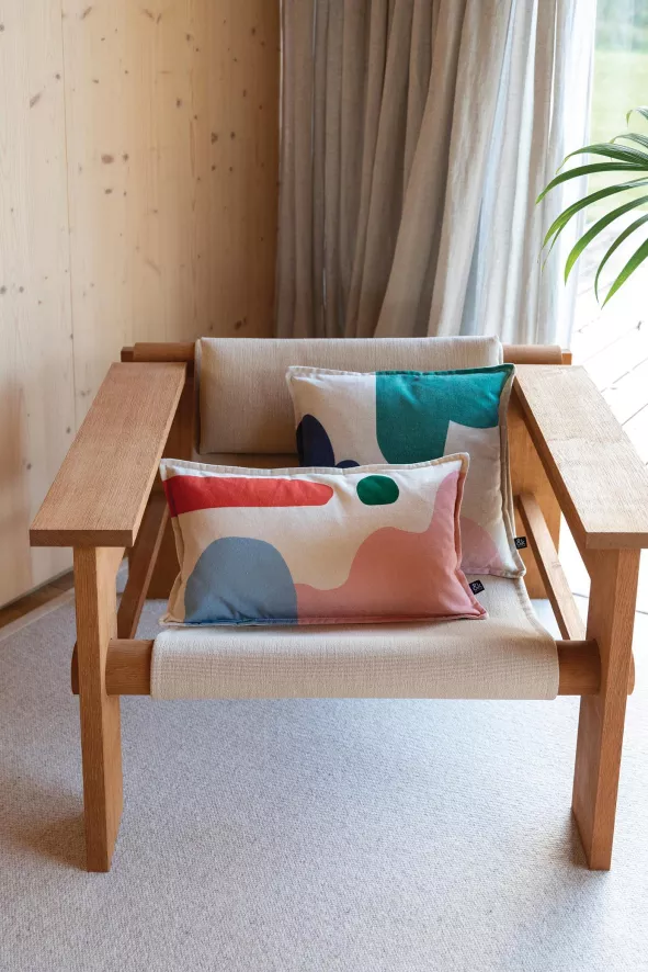 & Klevering &klevering Collage Kussen 30x50 4 & Klevering &klevering Collage Kussen 30x50 - Afbeelding 4