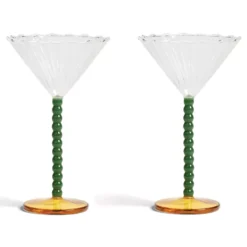 & Klevering &klevering Perle Coupe Champagneglazen Set Van 2