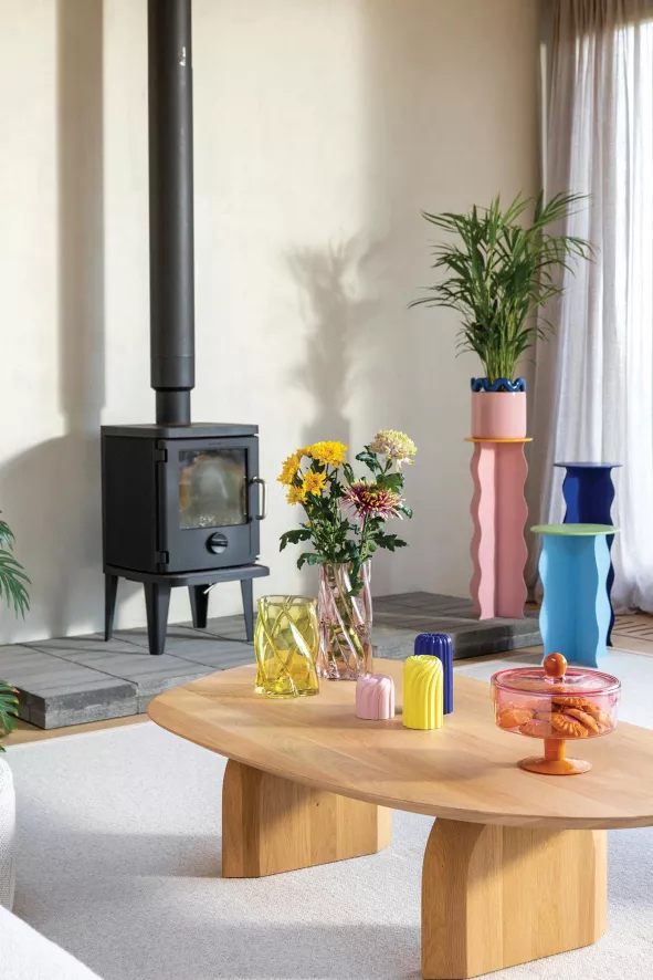 & Klevering &klevering Duo Opberger Roze 5 & Klevering &klevering Duo Opberger Roze - Afbeelding 5