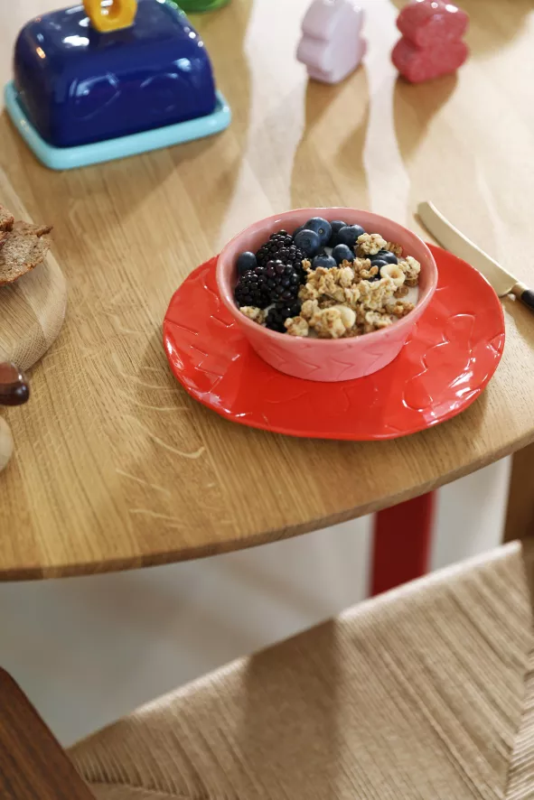 & Klevering &klevering Etch Dinerbord Ø21,5 Set Van 4 2 & Klevering &klevering Etch Dinerbord Ø21,5 Set Van 4 - Afbeelding 2