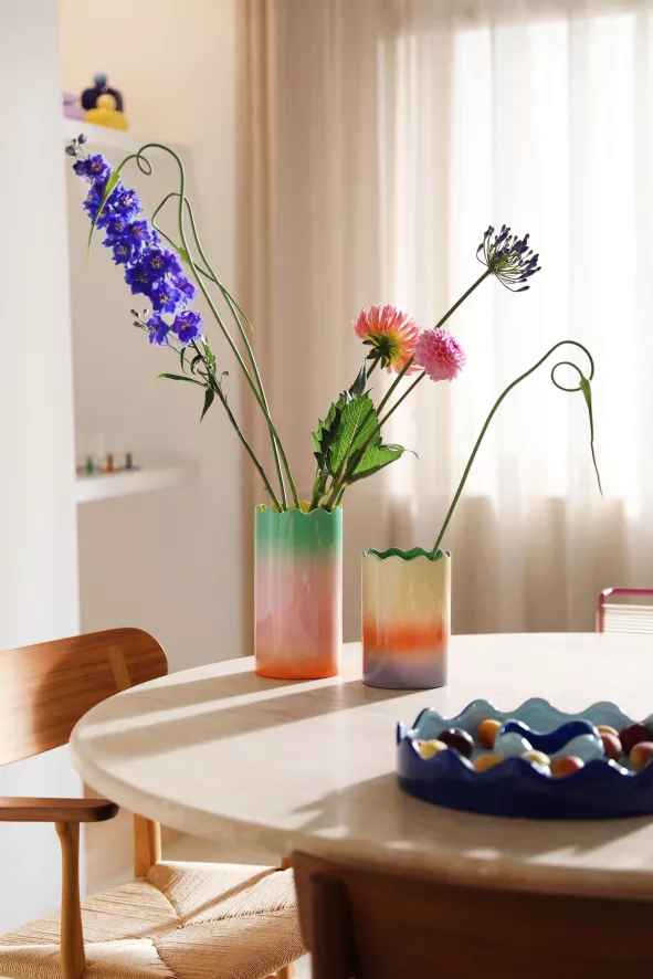 & Klevering &klevering Tweedekansje - Fade Vaas Large 4 & Klevering &klevering Tweedekansje - Fade Vaas Large - Afbeelding 4