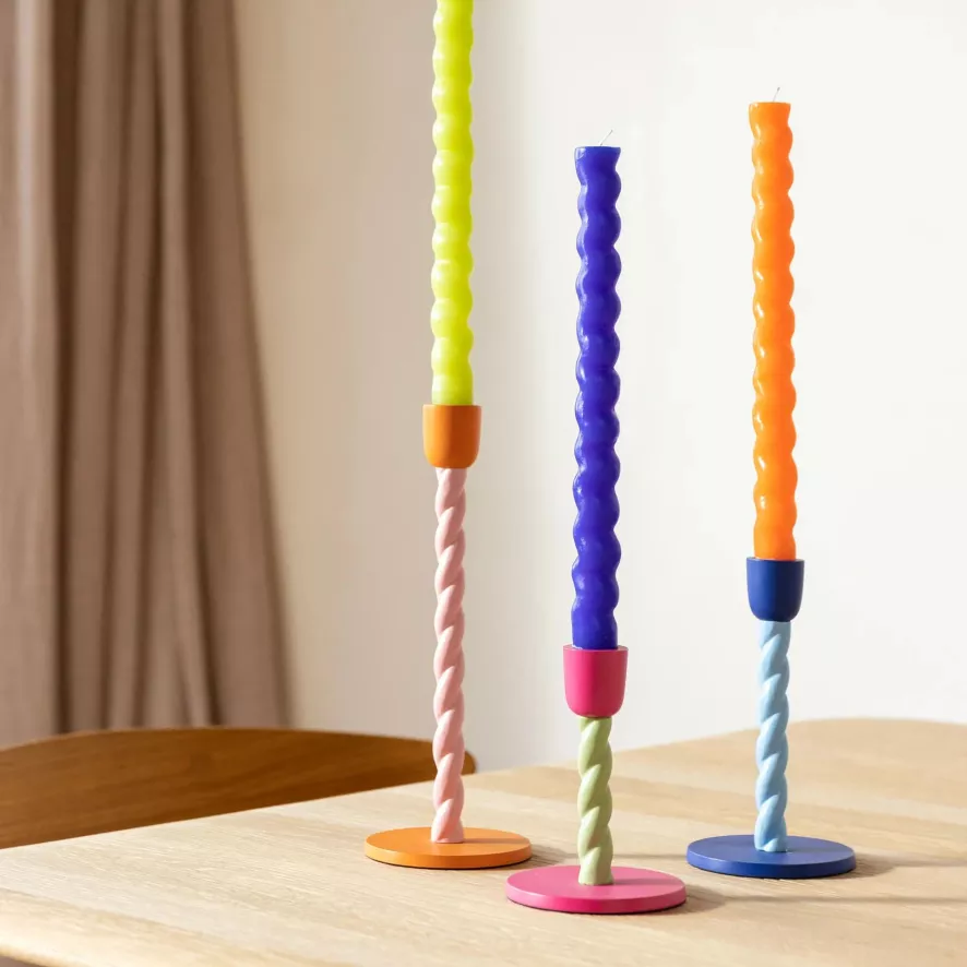 & Klevering &klevering Helix Kandelaar Large 4 & Klevering &klevering Helix Kandelaar Large - Afbeelding 4