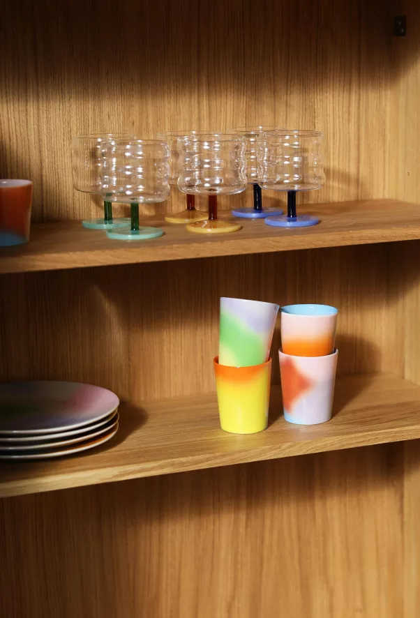 & Klevering &klevering Hue Mok Medium Set Van 4 6 & Klevering &klevering Hue Mok Medium Set Van 4 - Afbeelding 6