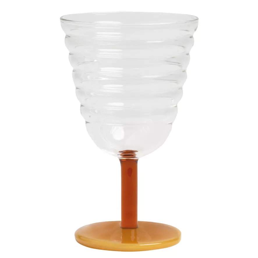 & Klevering &klevering Mingle Glazen Set Van 2 Oranje 9 & Klevering &klevering Mingle Glazen Set Van 2 Oranje - Afbeelding 9