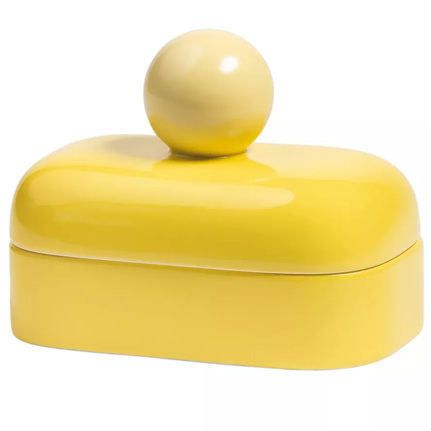 & Klevering &klevering Orb Opberger Small Geel 2 & Klevering &klevering Orb Opberger Small Geel - Afbeelding 2