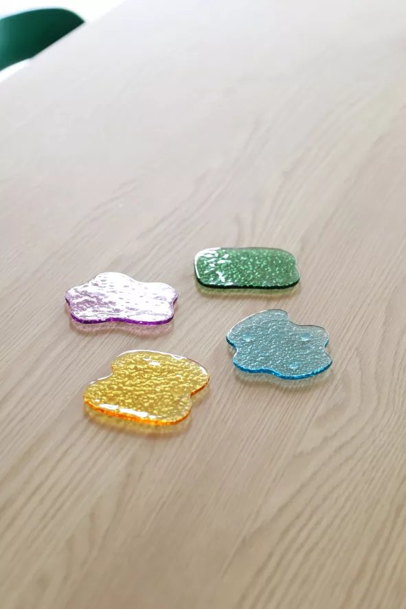 & Klevering &klevering Puddle Onderzetters Set Van 4 2 & Klevering &klevering Puddle Onderzetters Set Van 4 - Afbeelding 2