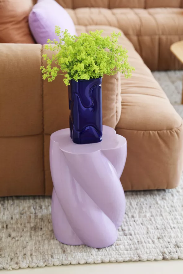 & Klevering &klevering Puffy Vaas Large Donkerblauw 4 & Klevering &klevering Puffy Vaas Large Donkerblauw - Afbeelding 4