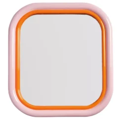 & Klevering &klevering Sleek Spiegel Vierkant Roze