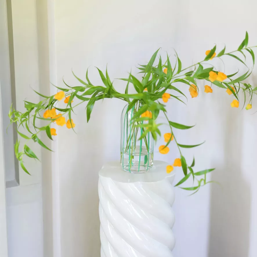 & Klevering &klevering Sweep Vaas Transparant 3 & Klevering &klevering Sweep Vaas Transparant - Afbeelding 3