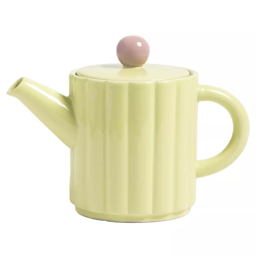 & Klevering &klevering Tube Theepot 0,9L Groen 1 & Klevering &klevering Tube Theepot 0,9L Groen