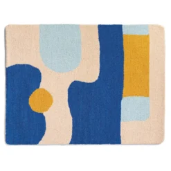 & Klevering &klevering Wispy Vloerkleed 85x115 Blauw