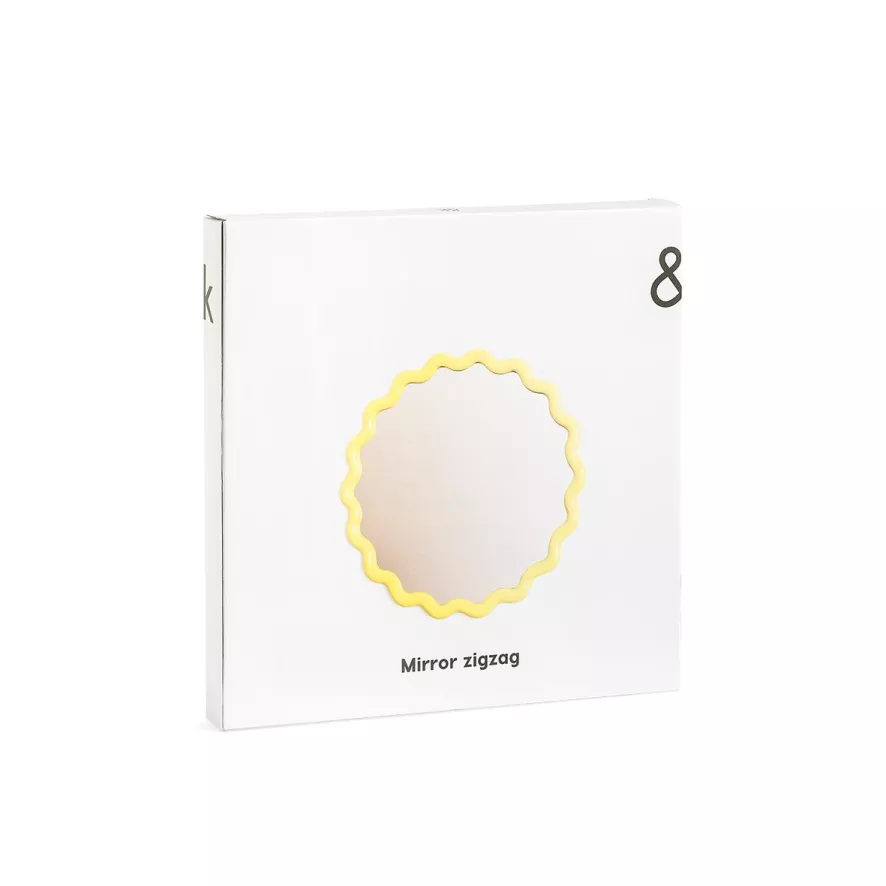 & Klevering &klevering Zigzag Spiegel Ø35 5 & Klevering &klevering Zigzag Spiegel Ø35 - Afbeelding 5