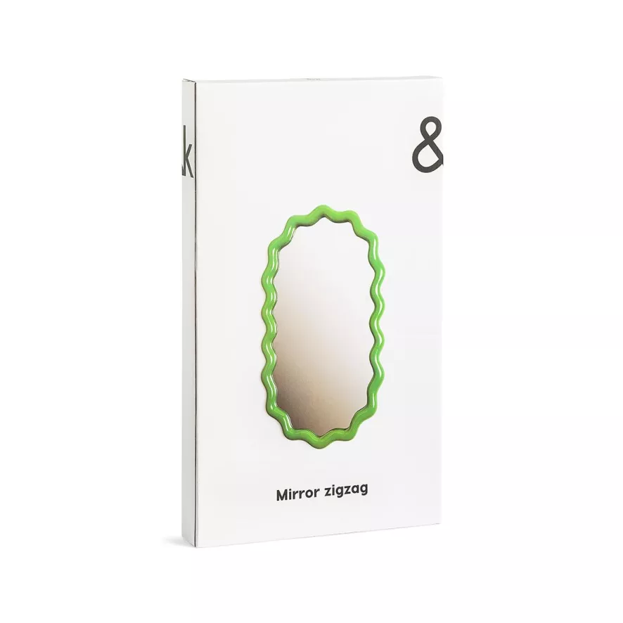 & Klevering &klevering Zigzag Spiegel 50x28 3 & Klevering &klevering Zigzag Spiegel 50x28 - Afbeelding 3